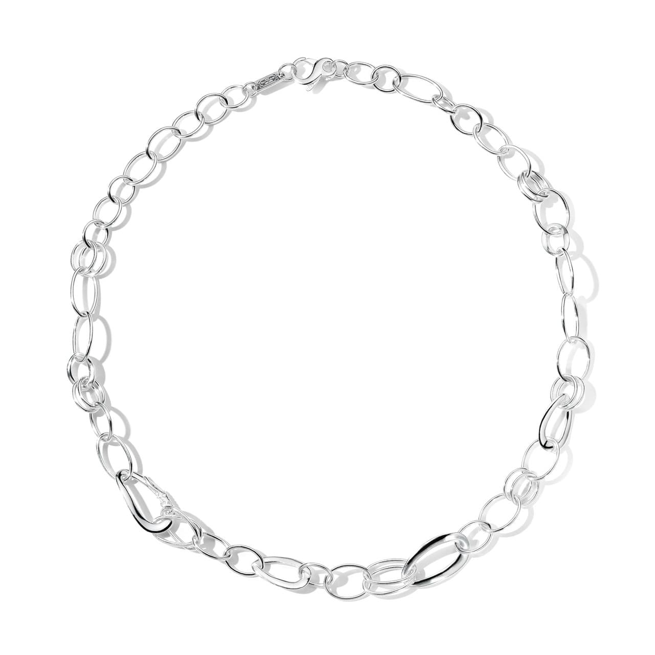 Ippolita Classico Short Cherish Link Necklace in Sterling Silver