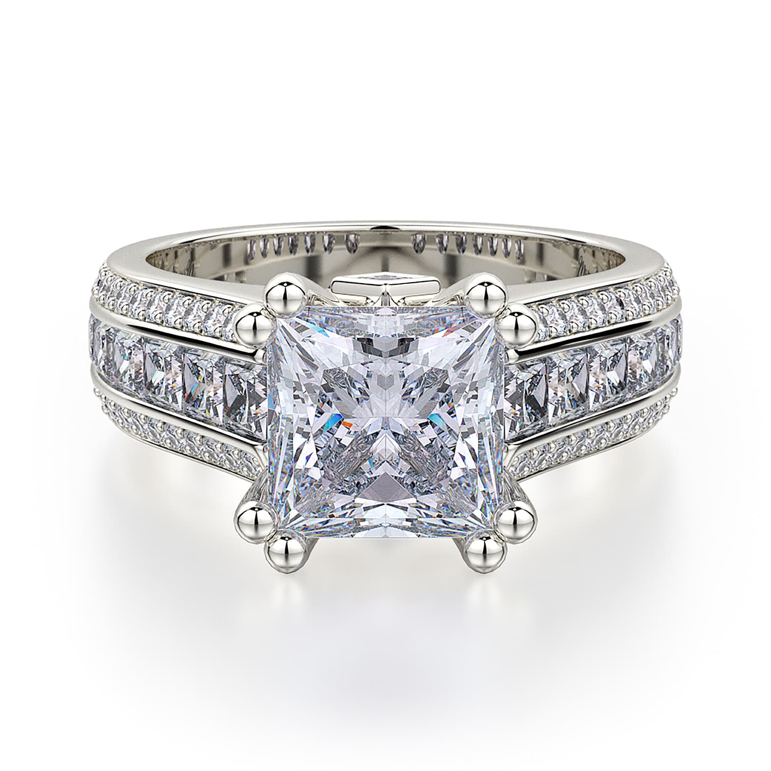 Michael M Semi-Mount Diamond Engagement Ring