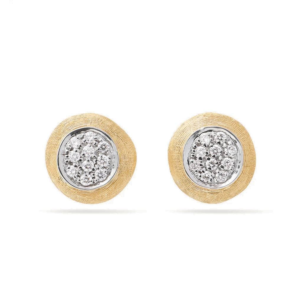Marco Bicego Diamond Button Earrings