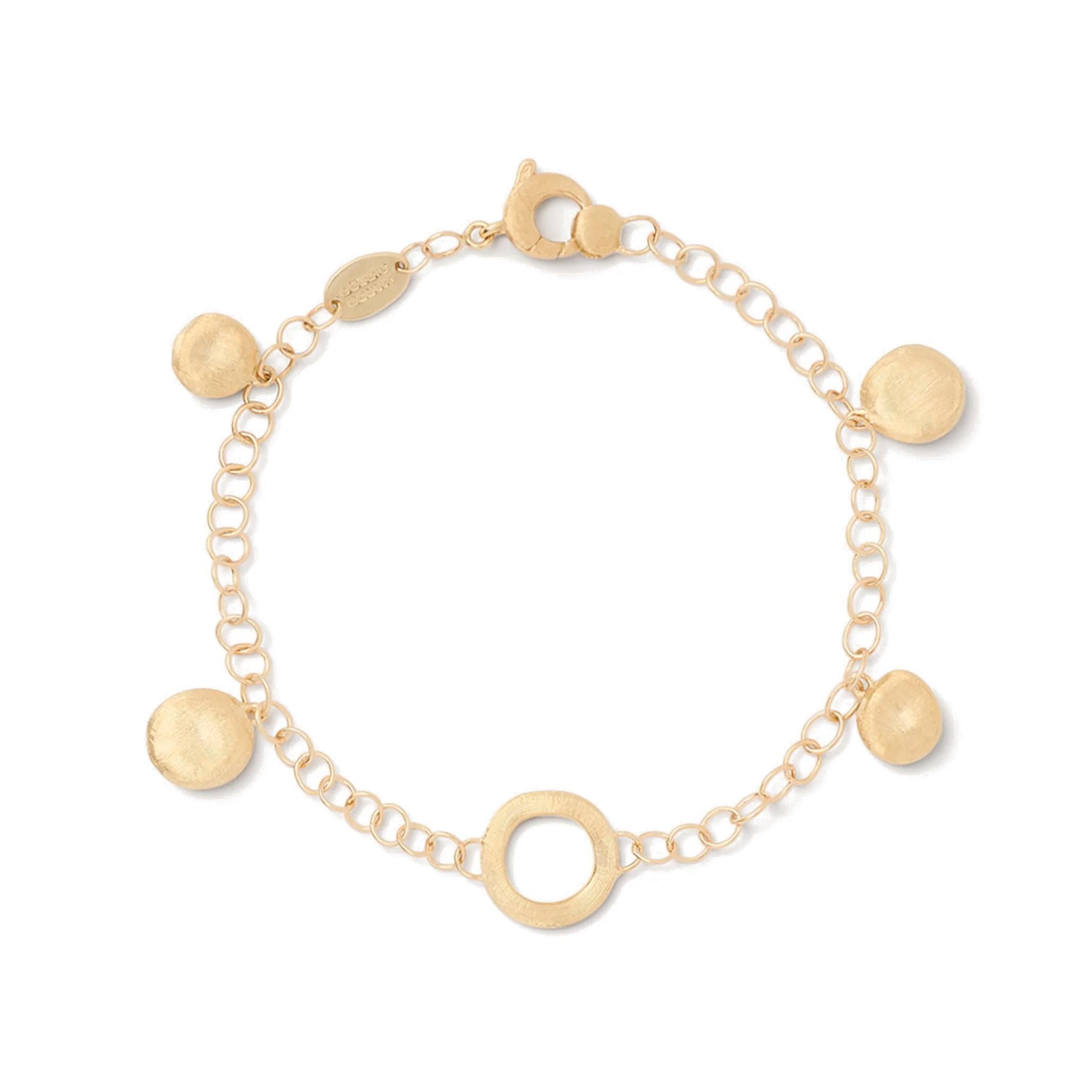 Marco Bicego Jaipur Gold Charm Bracelet