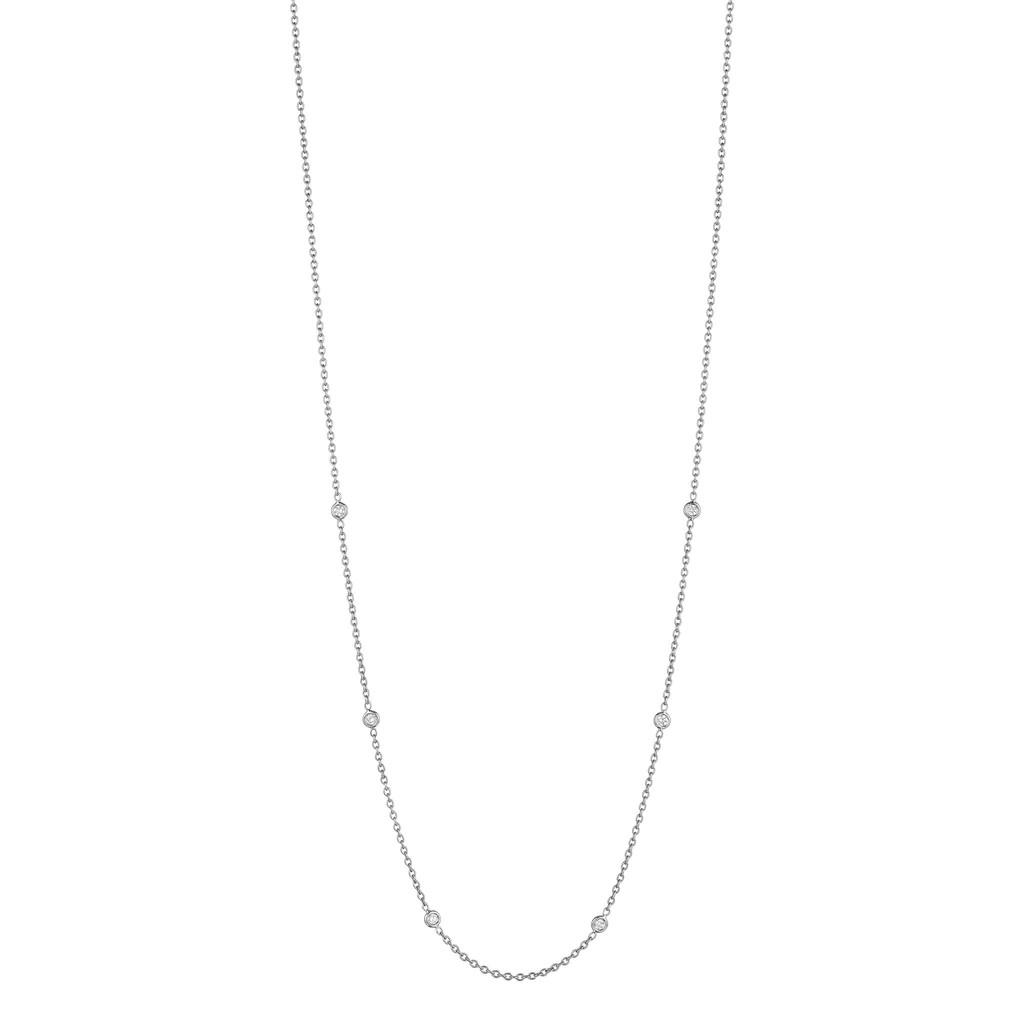 Penny Preville White Gold 18 Inch Eyeglass Chain 0