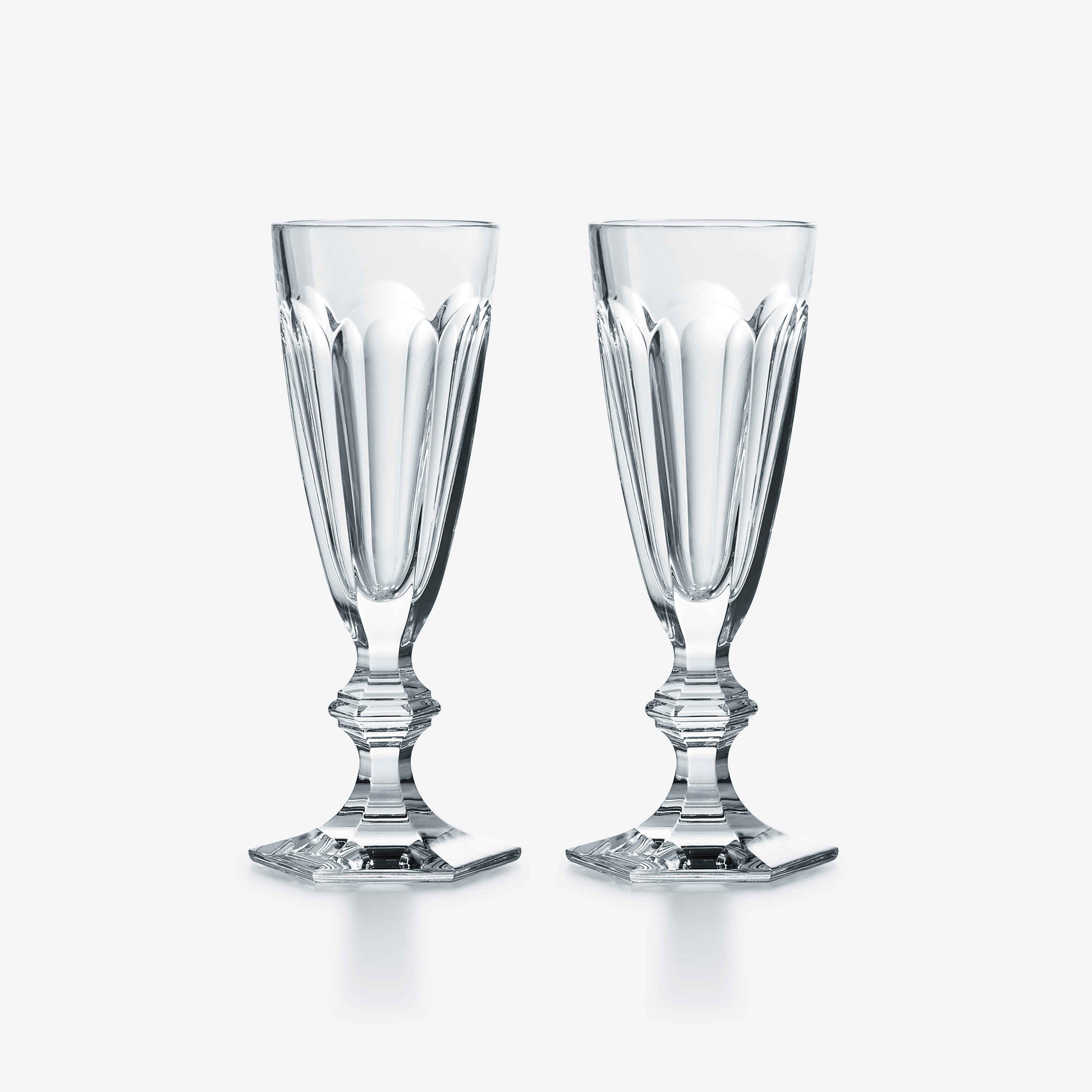 Baccarat Harcourt 1841 Flutes, Set of Two