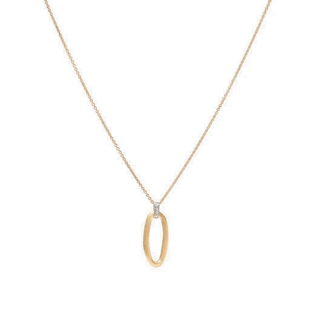 Marco Bicego Jaipur Link Pendant Necklace with Diamond Accents