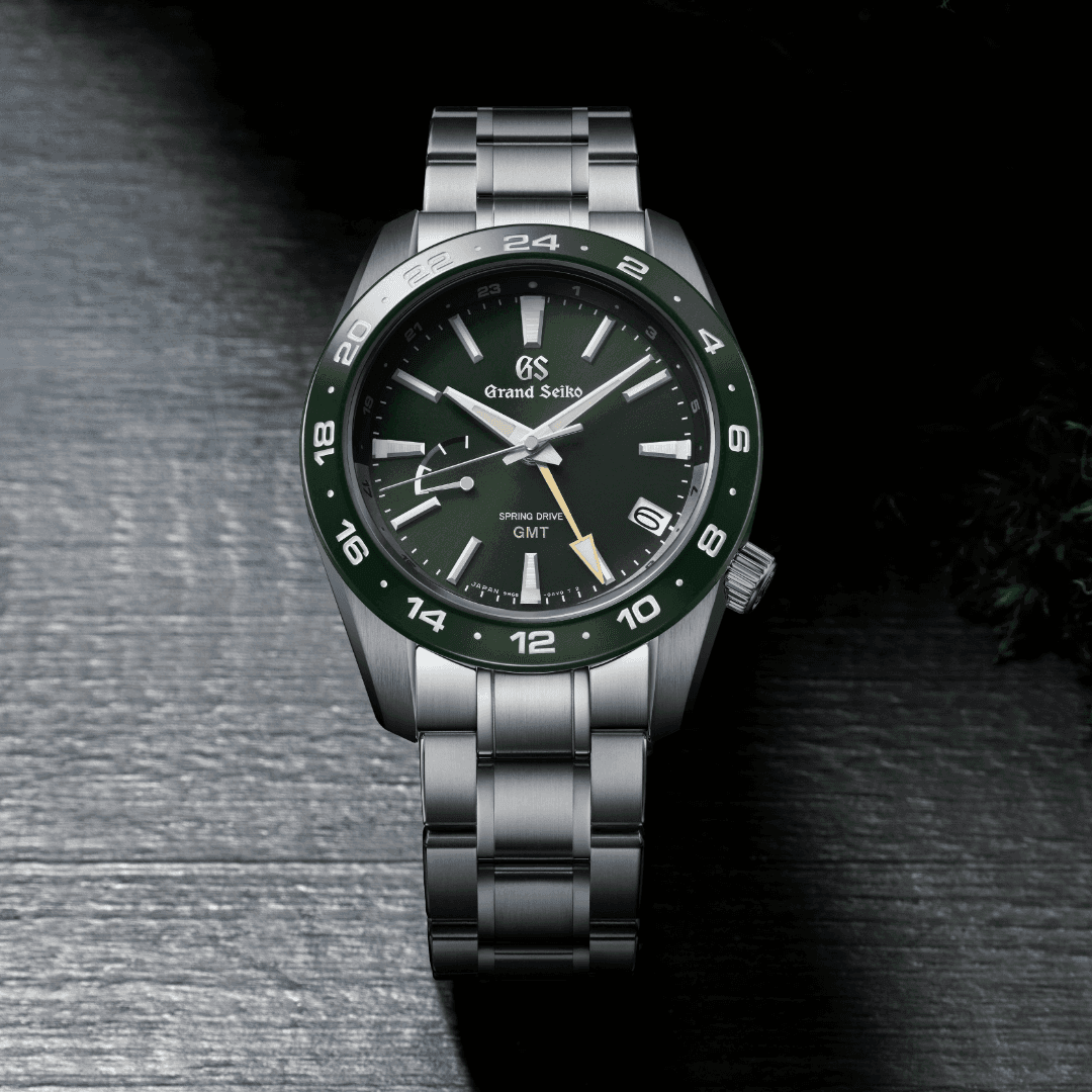 Grand Seiko Sport Collection GMT Watch with Green Dial, 40.5mm 1