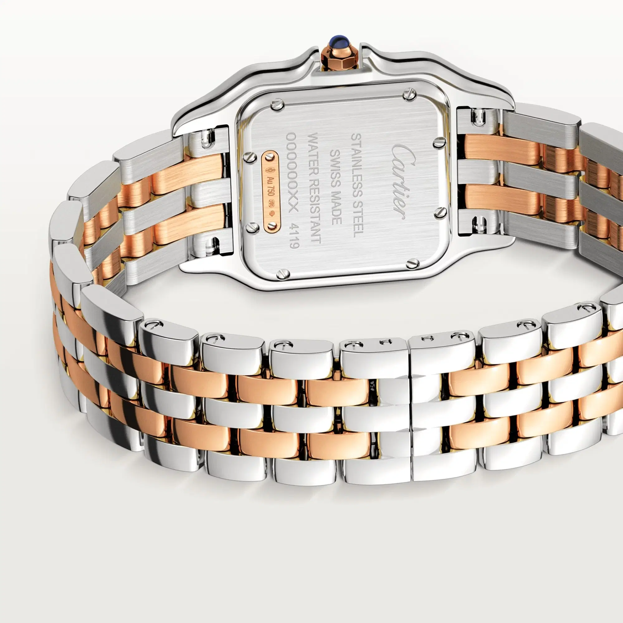 Panthere de Cartier Watch in Rose Gold with Diamonds 6