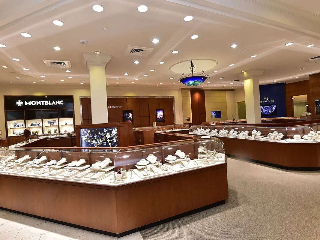 Photo of Lee Michaels Fine Jewelry store in North Star Mall in San Antonio Texas