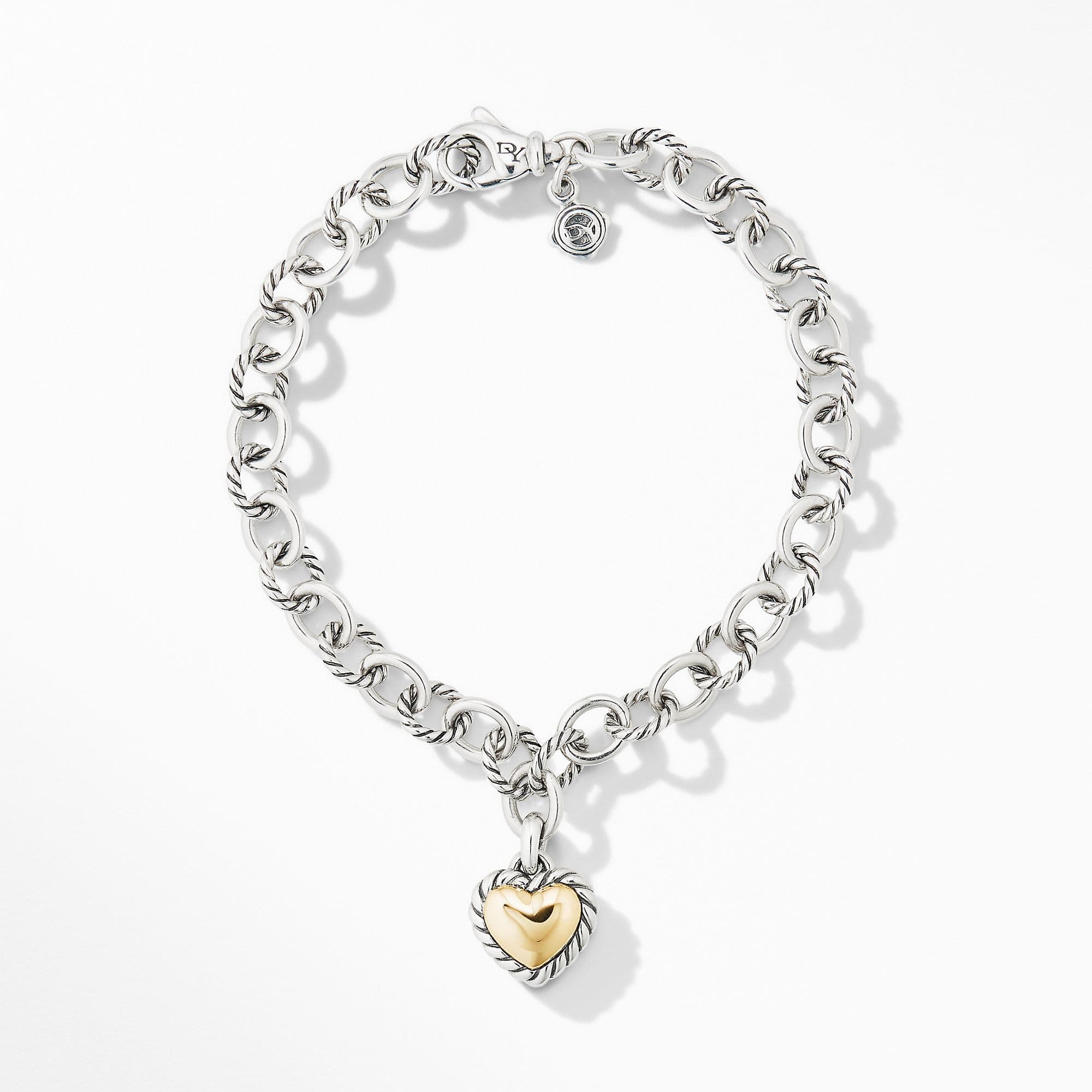 Classic Heart Charm in Sterling Silver
