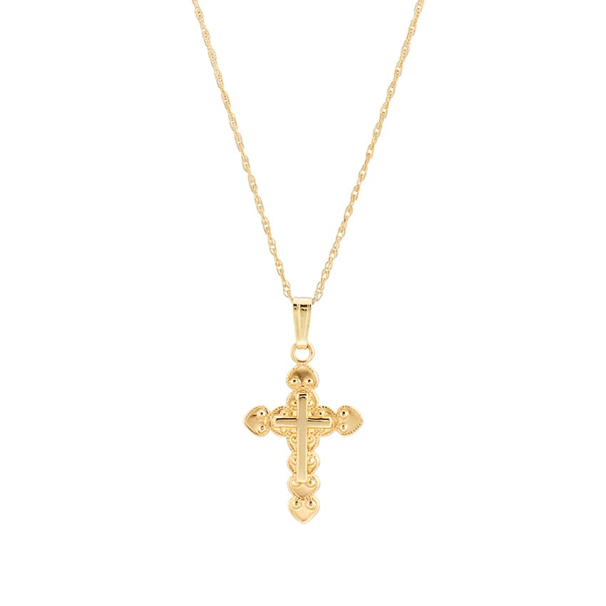 Child's Gold Cross Necklace_2