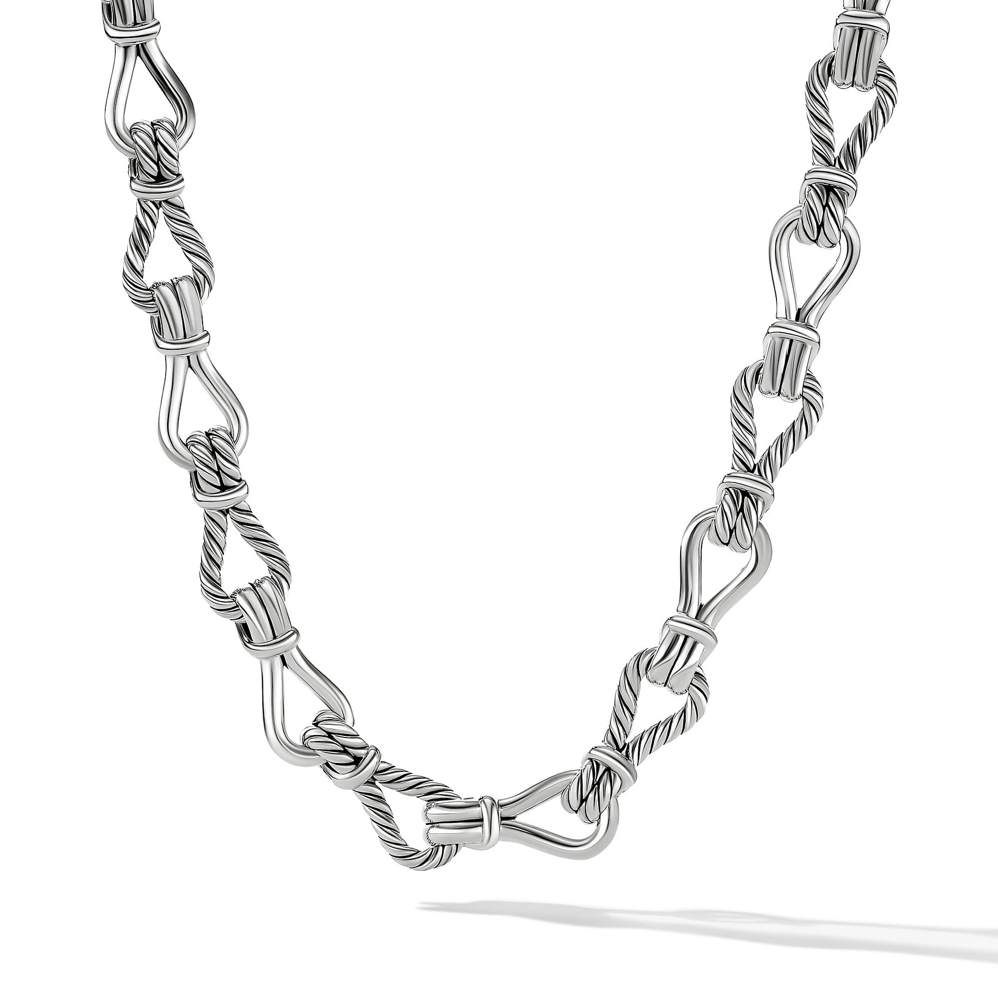 David Yurman Thoroughbred Loop Chain Link Necklace, 18 inches
