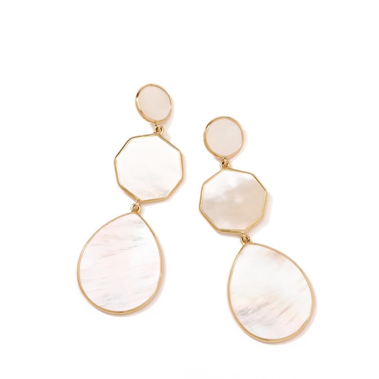 Ippolita Polished Rock Candy Mother of Pearl Crazy 8's Dangle Earrings