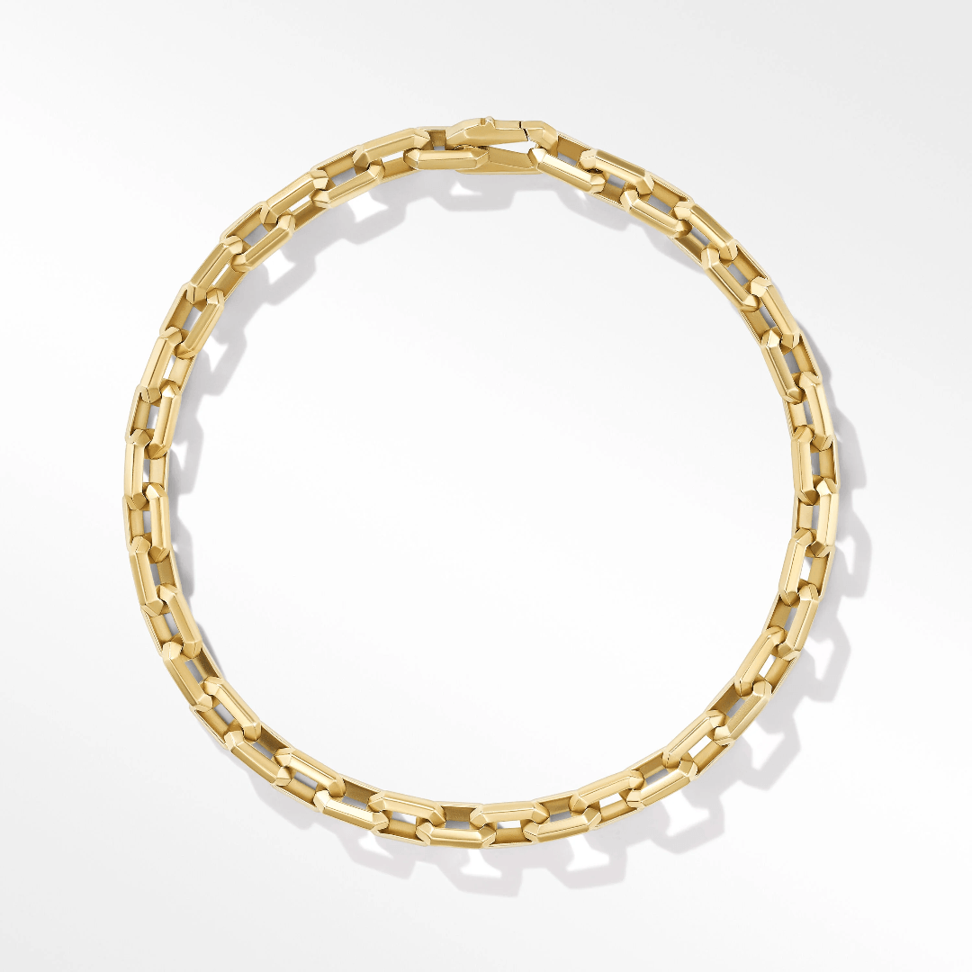 David Yurman Men's Streamline Heirloom Chain Link Bracelet n Yellow Gold, size large 1