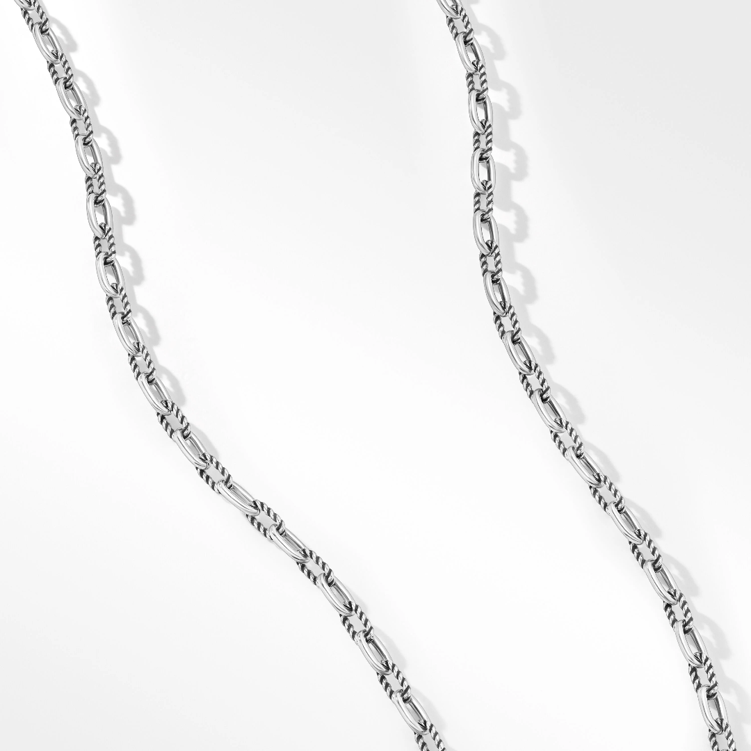 David Yurman Men's DY Madison Chain Necklace in Sterling Silver, 24 inches 2