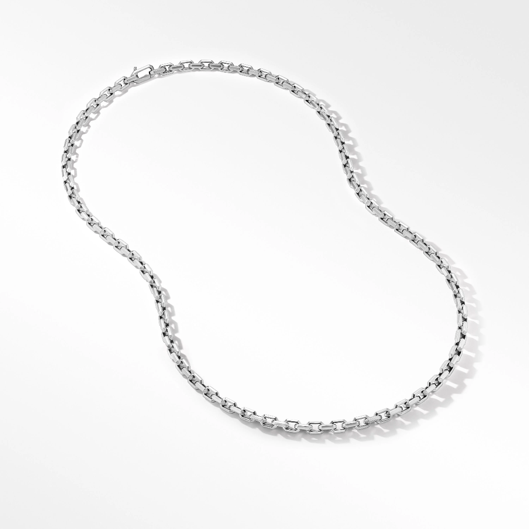 David Yurman Men's Streamline Heirloom Chain Link Necklace in Sterling Silver, 24 inches 1