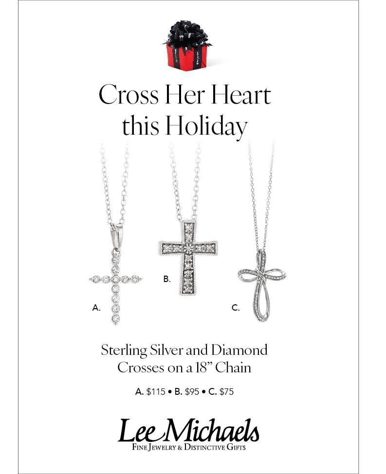 Advertised Diamond Cross Necklaces Christmas 2023