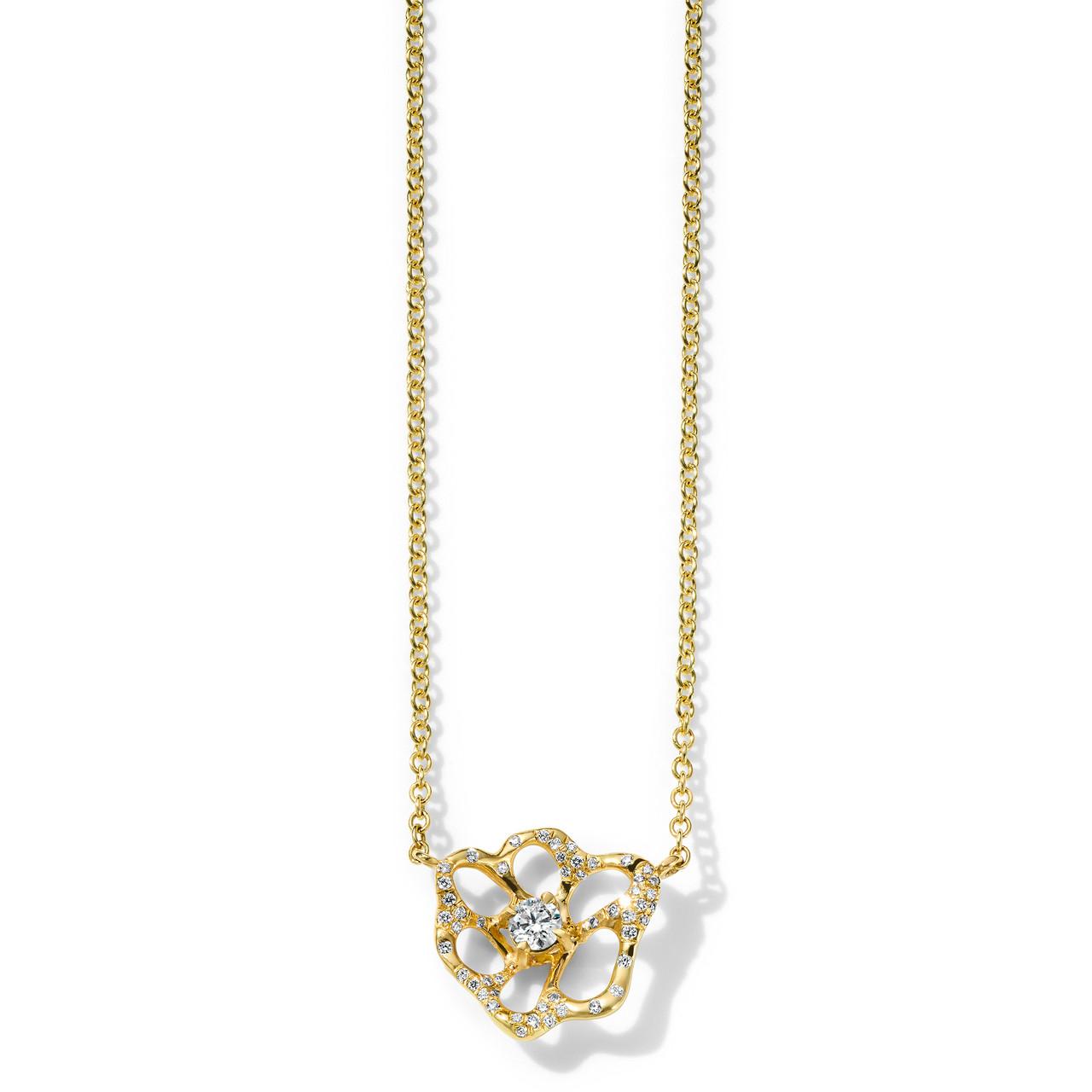 Ippolita Stardust Small Flora Diamond Necklace
