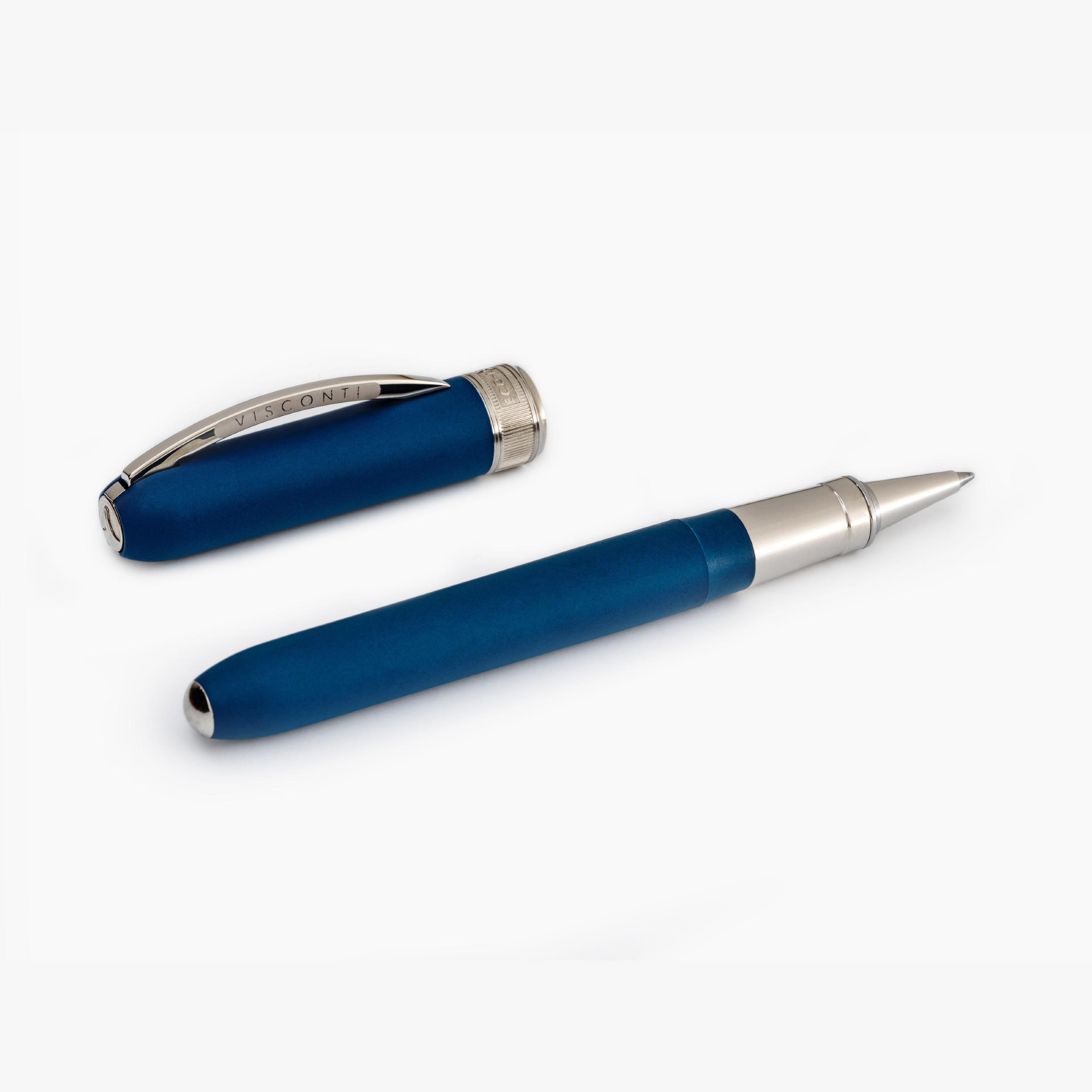 Visconti Eco-logic Blue Rollerball Pen