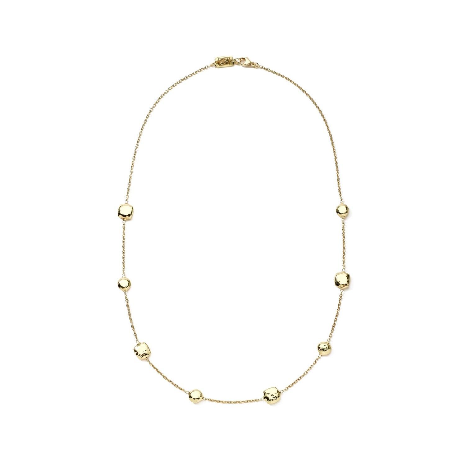 Ippolita Classico Short Hammered Pinball Chain Necklace