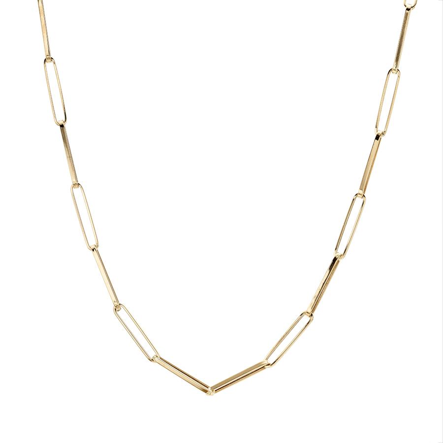 14K Yellow Gold Toggle Necklace