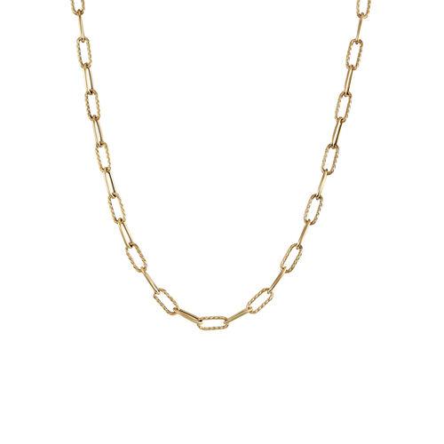 David Yurman DY Madison 4mm Chain Necklace in 18k Yellow Gold
