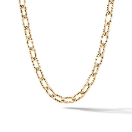 David Yurman DY Madison 11mm Chain Necklace in 18k Yellow Gold