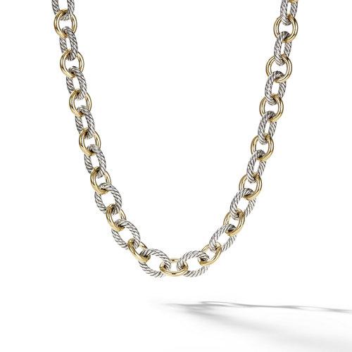 David Yurman Chain Necklace with 18K Gold
