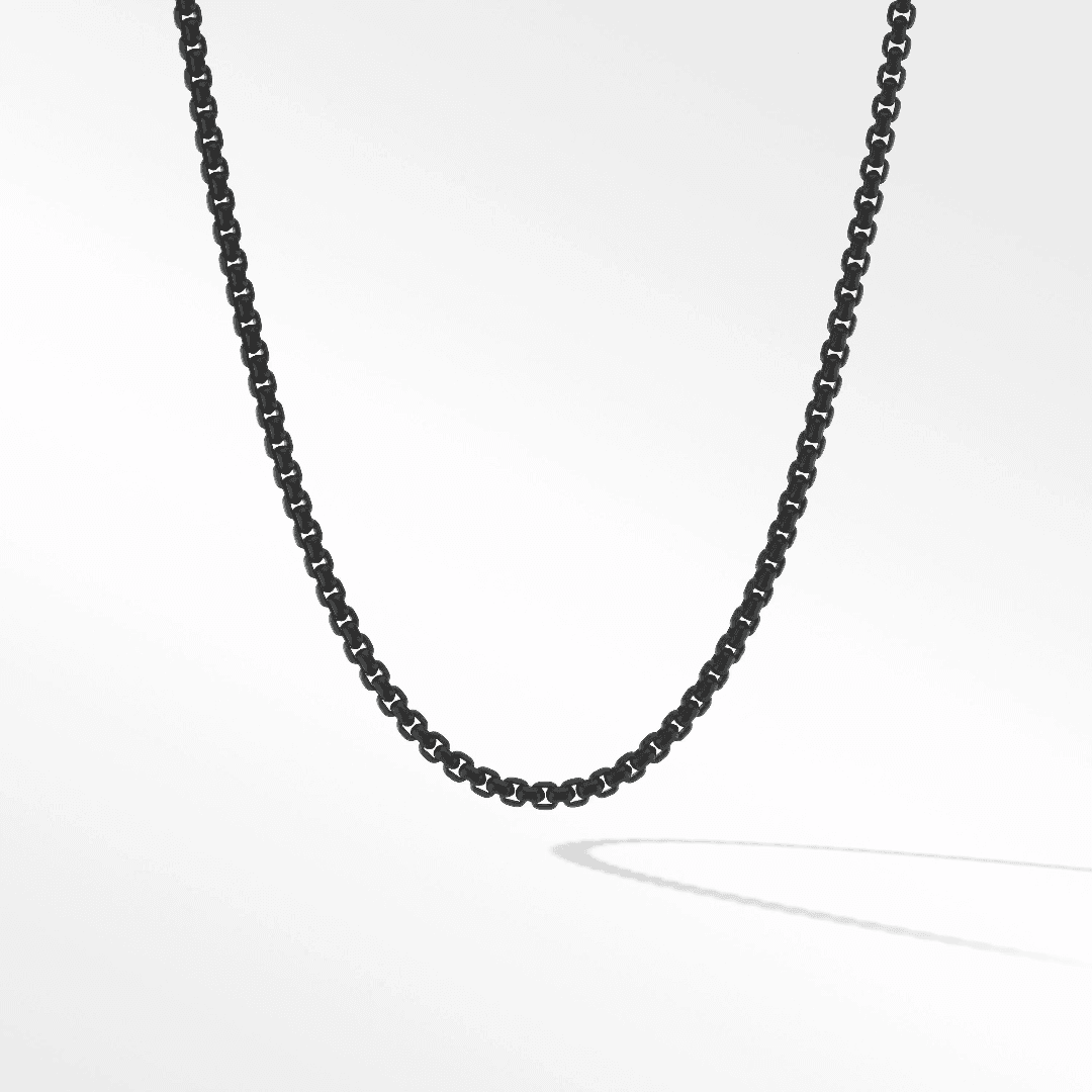 David Yurman Bel Aire Chain Necklace in Black
