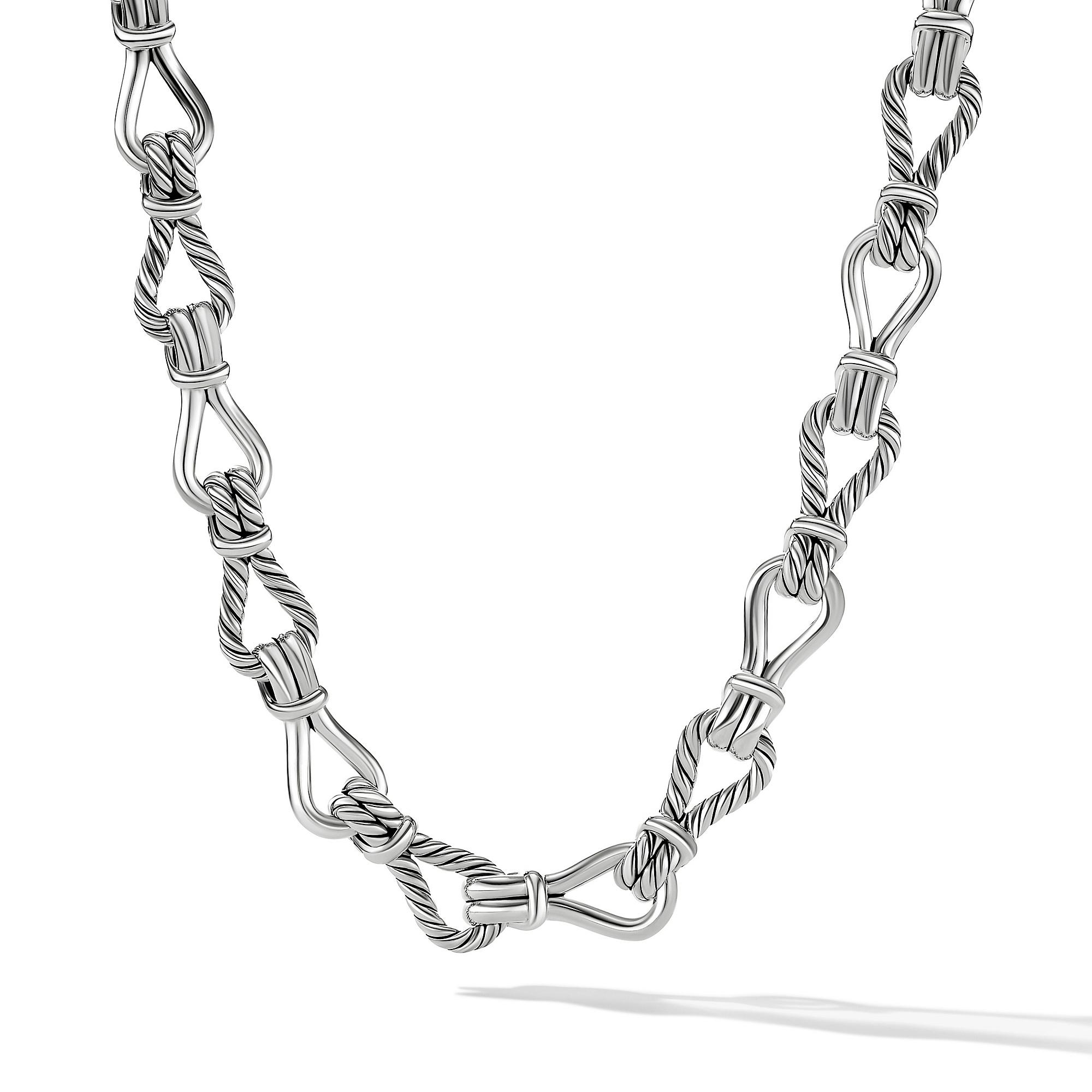 David Yurman Thoroughbred Loop Chain Link Necklace, 16 inches