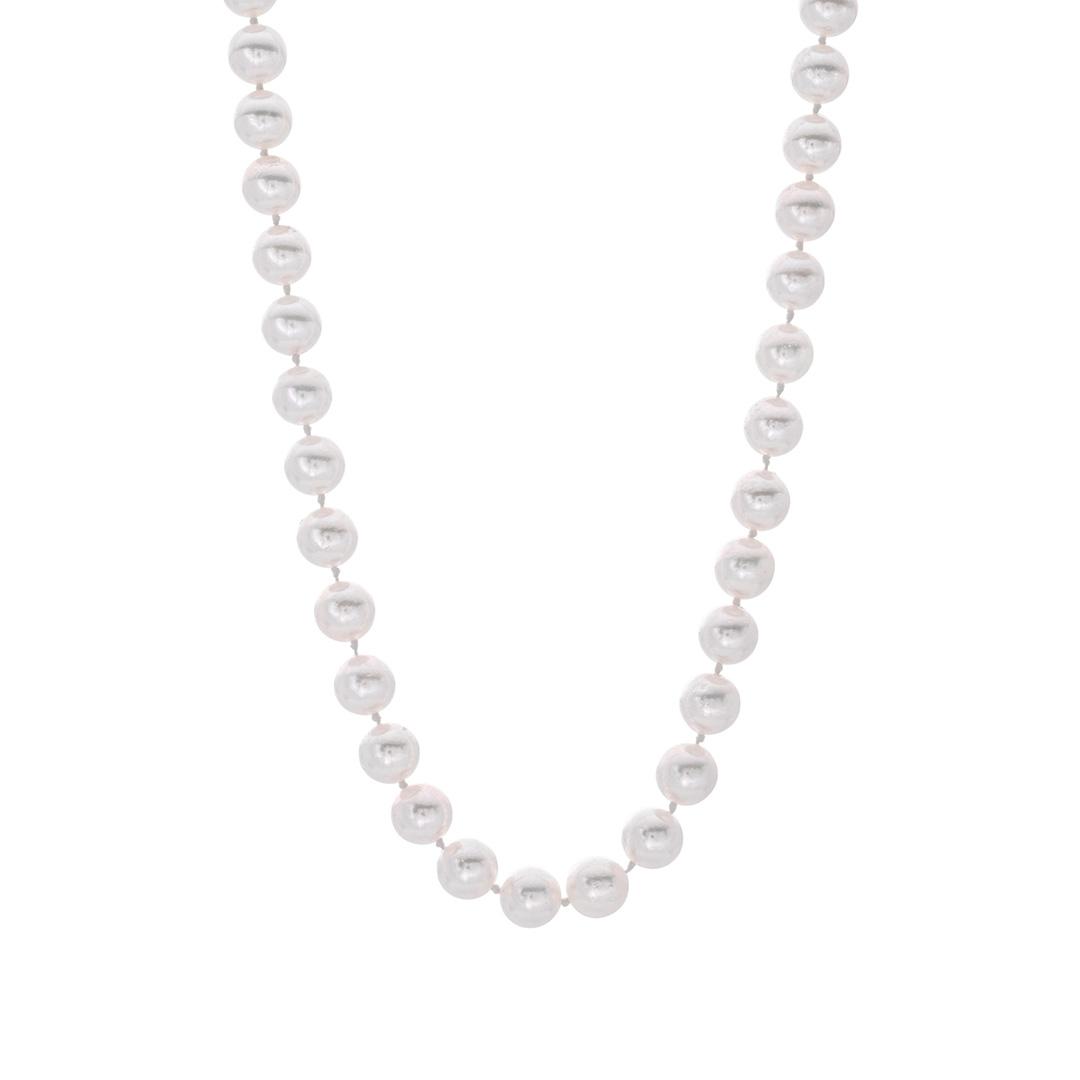 8.5-8mm Akoya Pearl 18.5 inches Strand Necklace