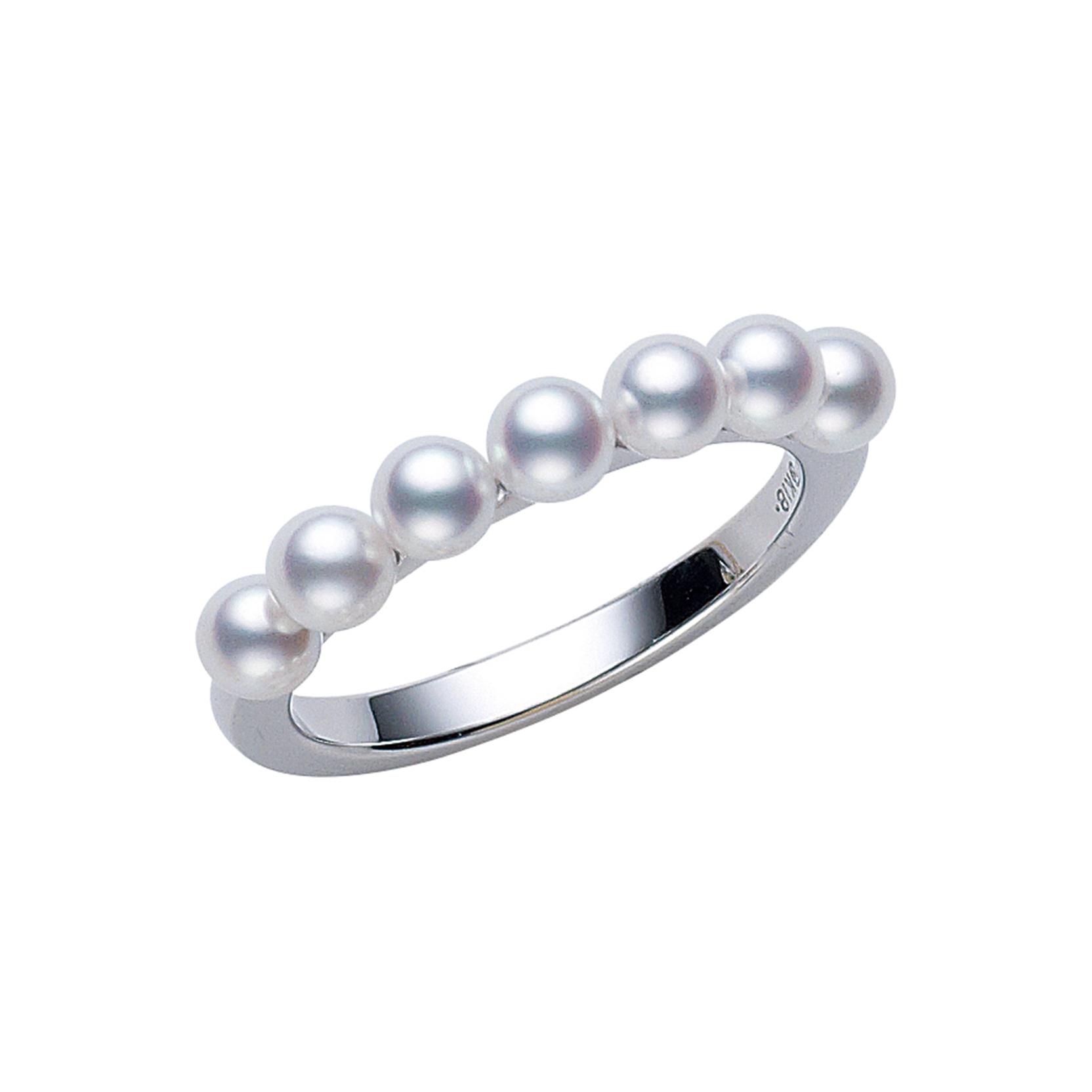 Mikimoto 3.5mm A Pearl Ring 0