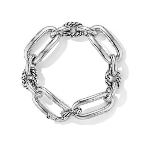 David Yurman Lexington Oblong Chain Bracelet, size medium