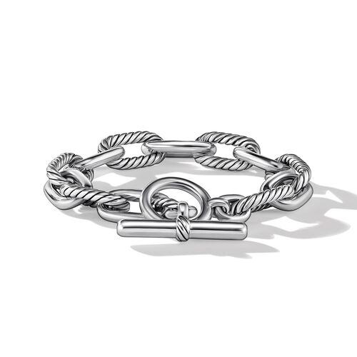 David Yurman DY Madison Toggle Chain Bracelet in Sterling Silver