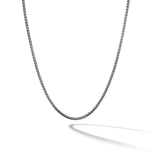 David Yurman Baby Box Chain Necklace, 22 inches