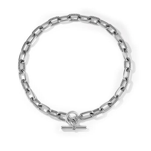 David Yurman DY Madison Toggle Chain Necklace in Sterling Silver