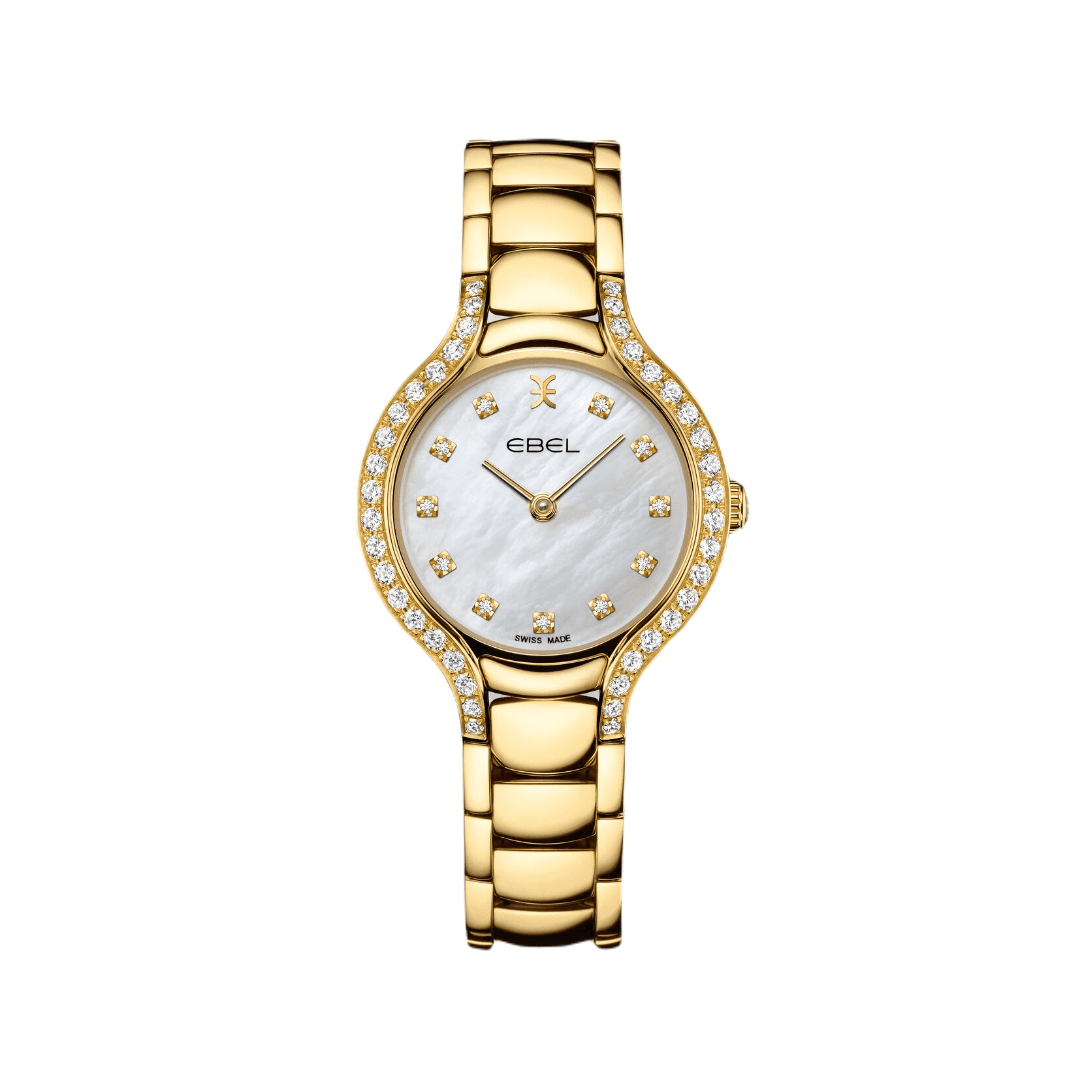 Ebel Beluga Yellow Gold Watch with Diamonds 0