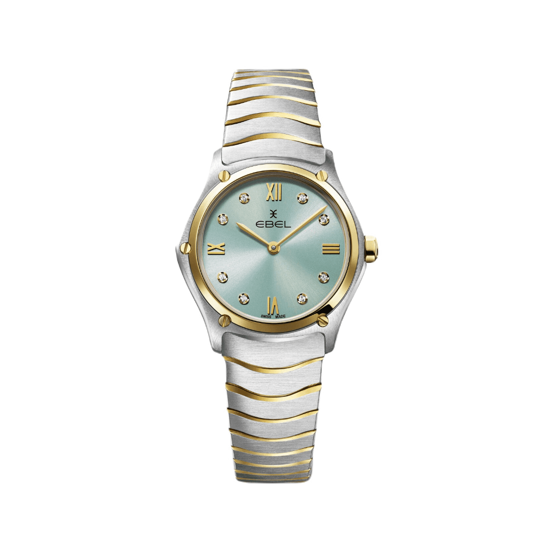 Ebel Sport Classic Ladies Watch with Mint Blue Dial