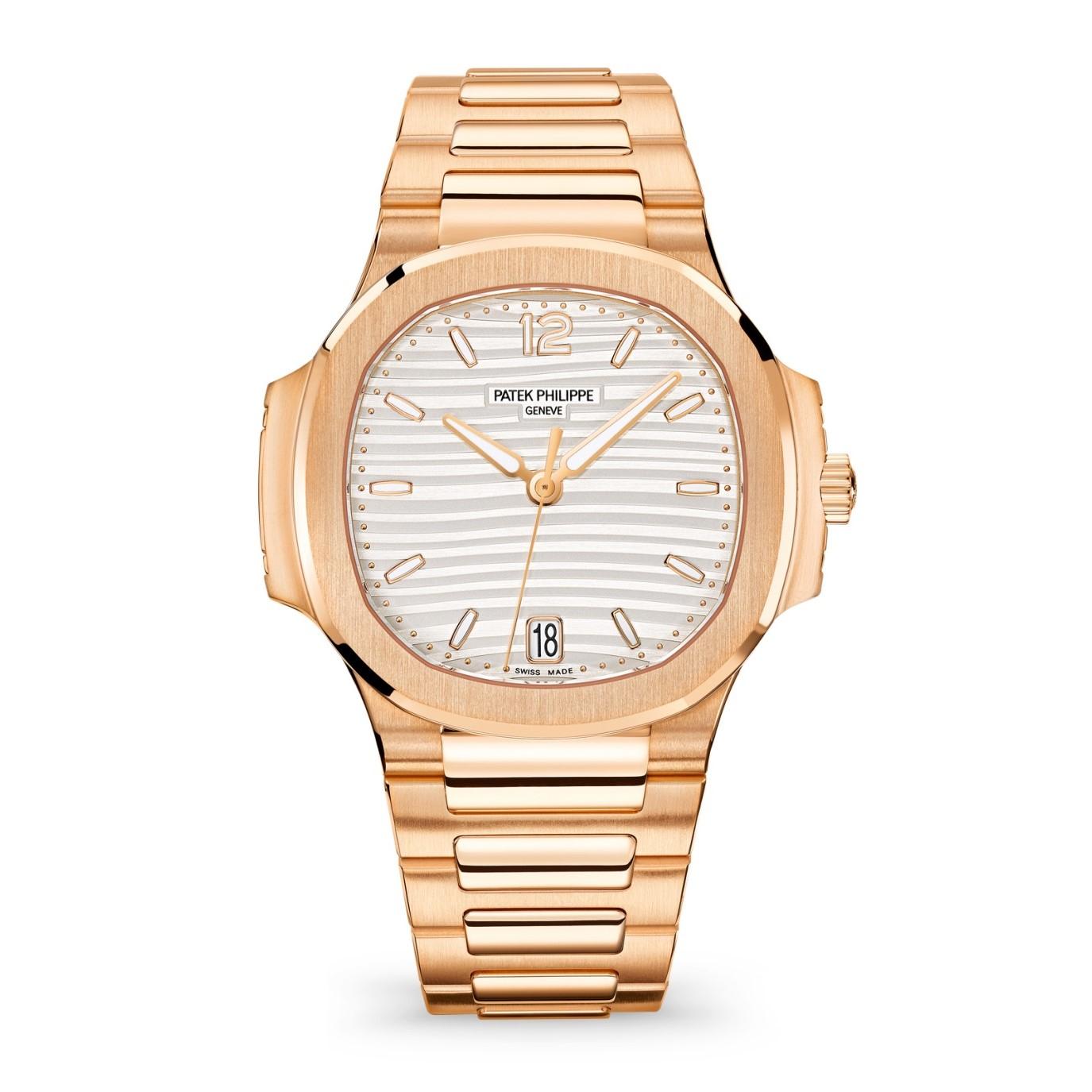 Patek Philippe Nautilus in Rose Gold with Silver Dial (7118/1R)