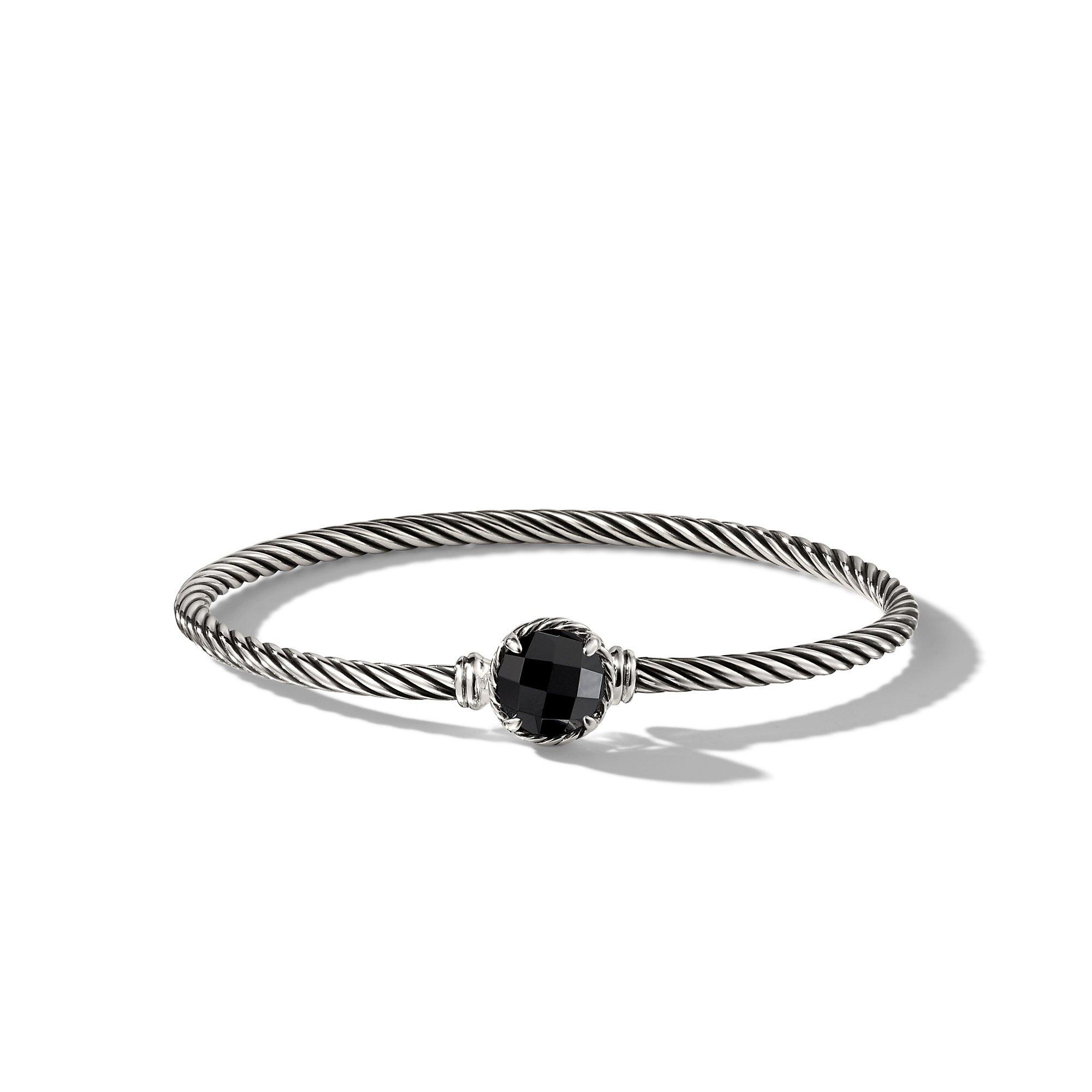 David Yurman Petite Chatelaine Bracelet with Black Onyx