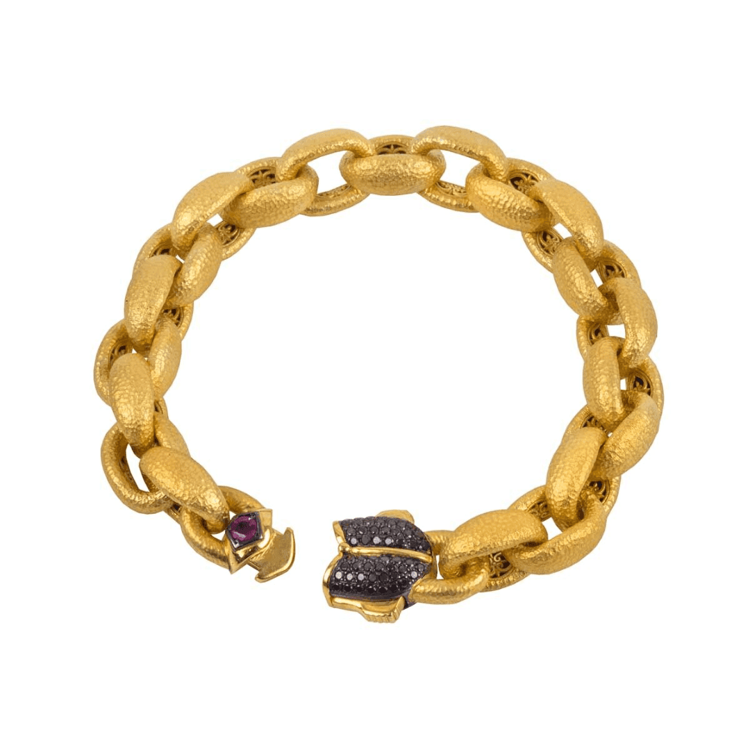 Konstantino Beetle Chain Bracelet