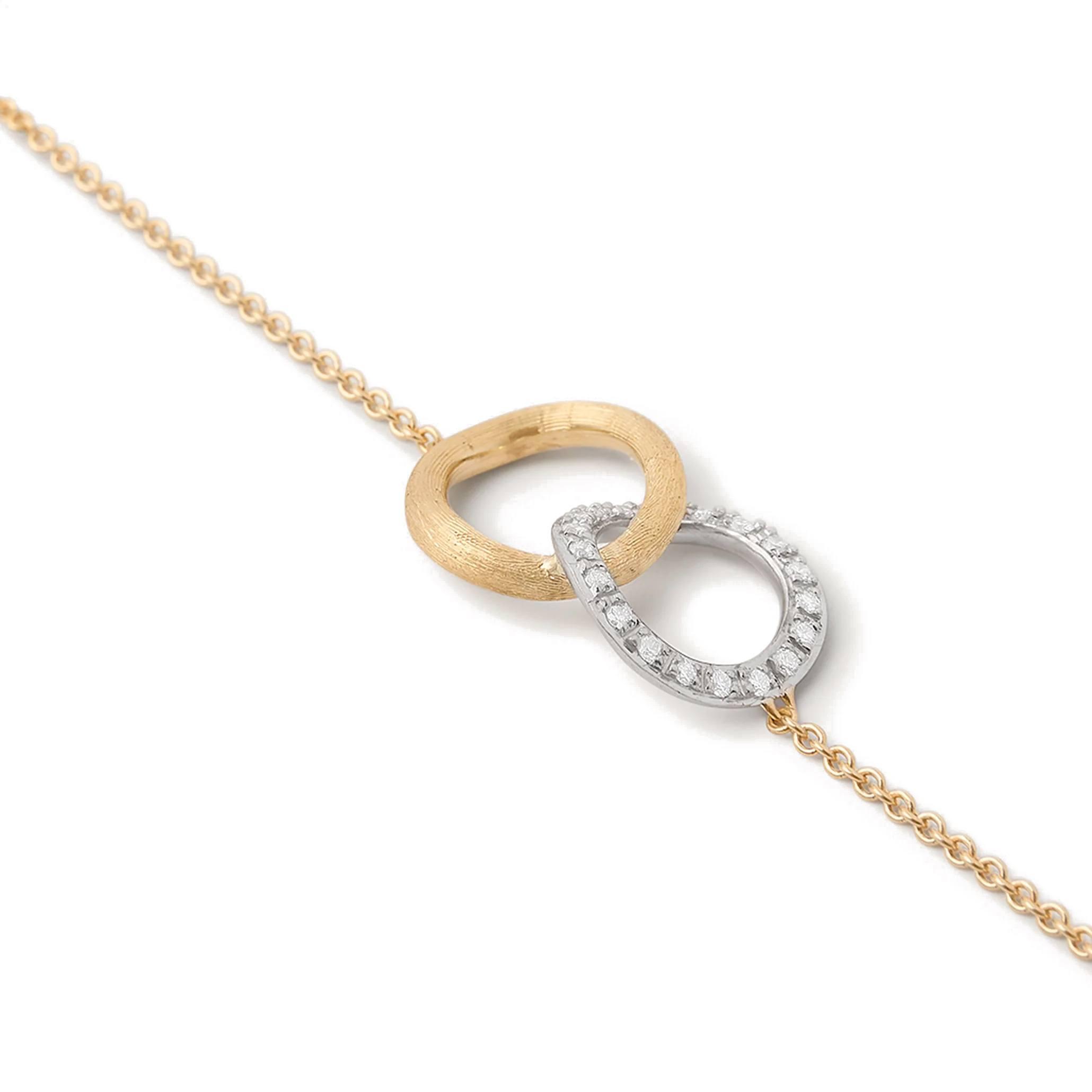 Marco Bicego Jaipur Gold Diamond Infinity Bracelet 3
