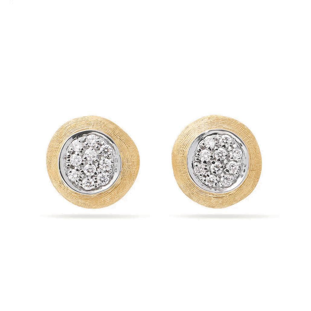 Marco Bicego Diamond Button Earrings 0