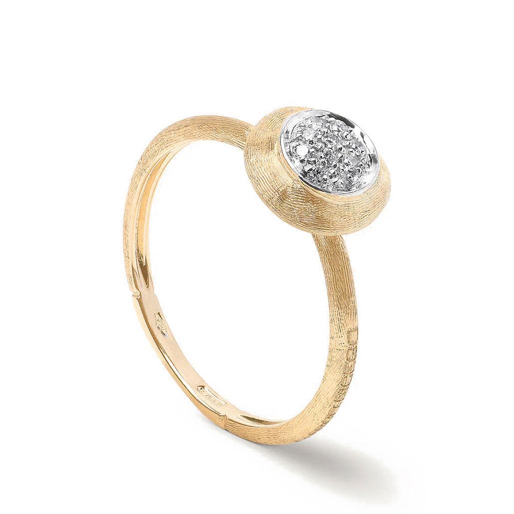 Marco Bicego Jaipur Gold Stackable Diamond Ring