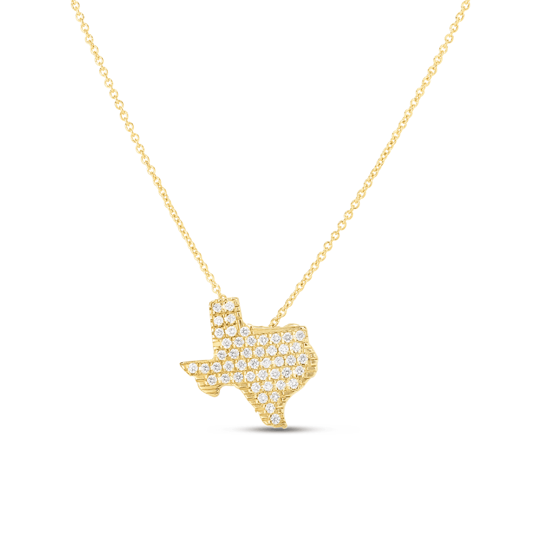 Roberto Coin 18K Texas Diamond Necklace
