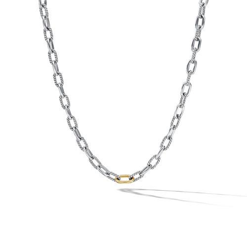 David Yurman DY Madison? Chain Necklace with 18K Yellow Gold
