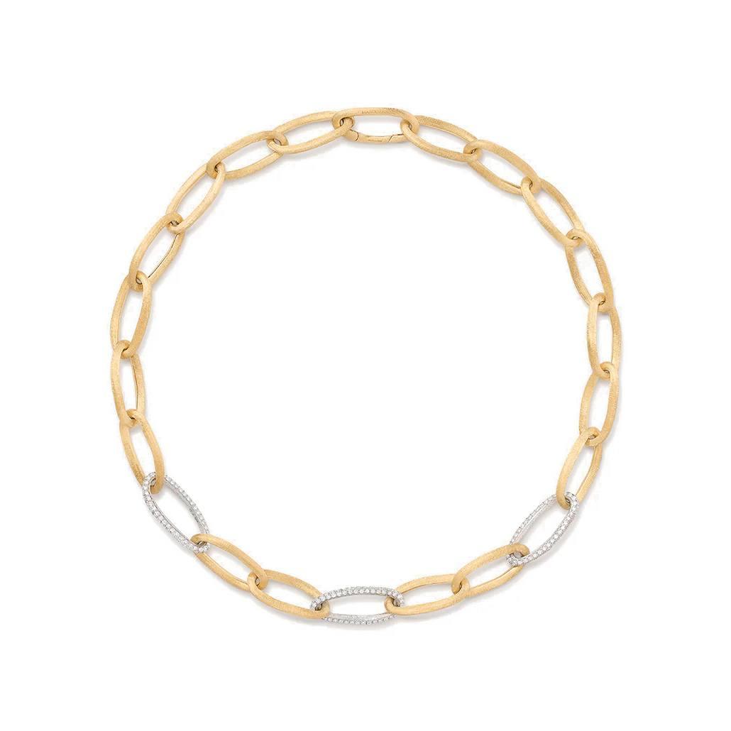 Marco Bicego Jaipur Link Two Tone Chain Link Necklace 2