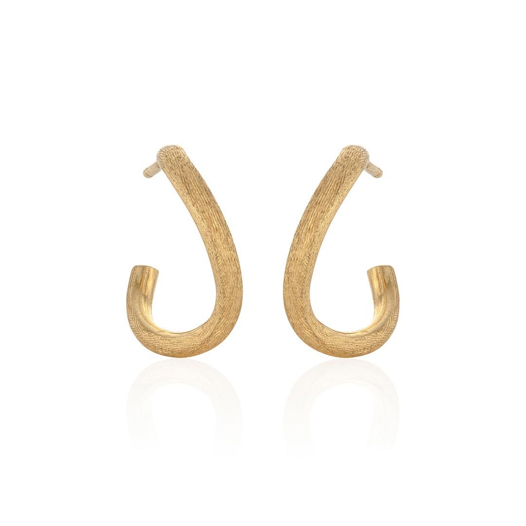 Marco Bicego Jaipur Collection 18K Yellow Gold Small Hoop Earrings 0