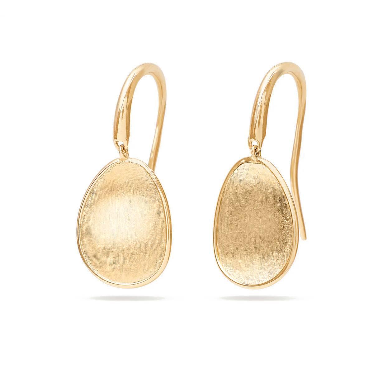 Marco Bicego Lunaria Collection 18K Yellow Gold Petite Drop Earring 0