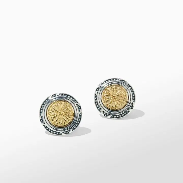 Konstantino Dome Collection Stud Earrings 3