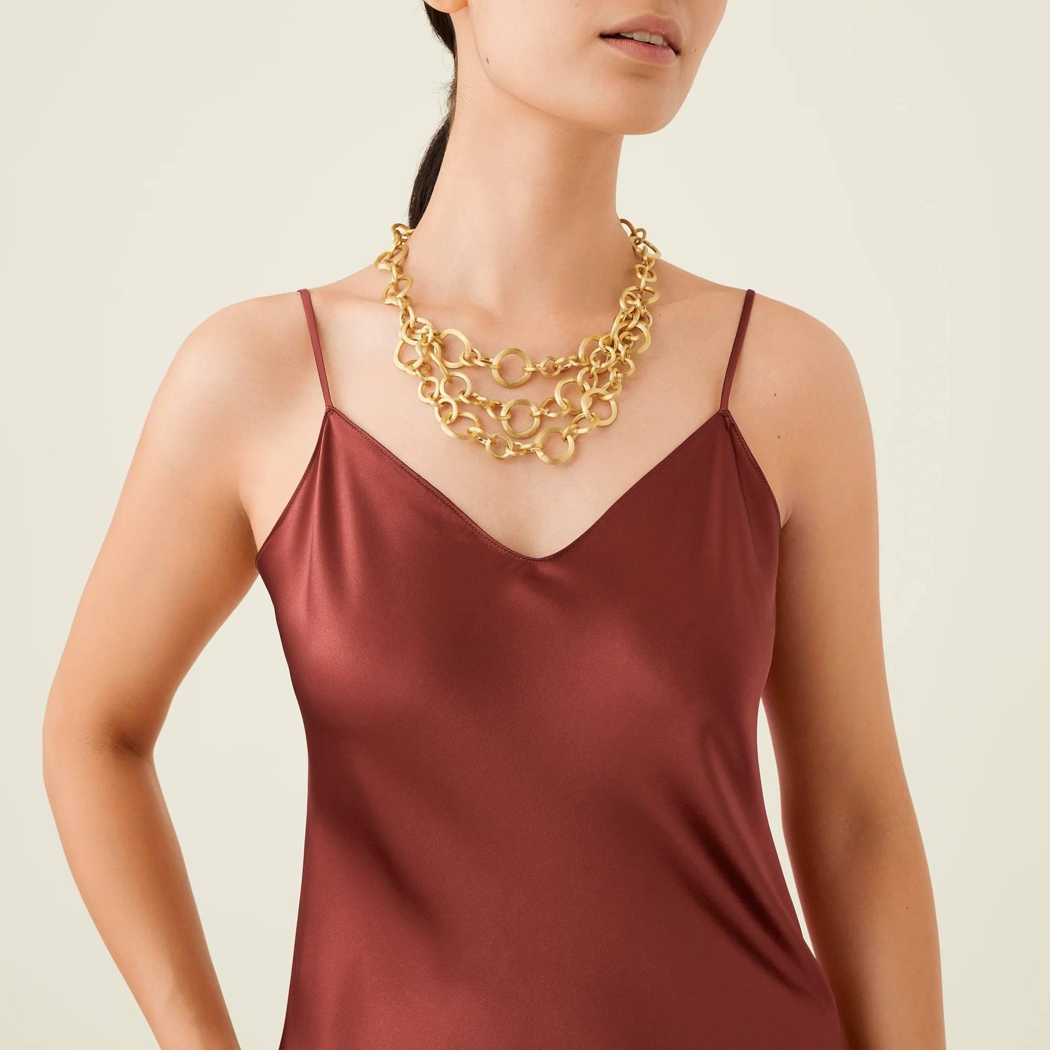 Marco Bicego Jaipur  Gold Convertible Link Necklace 4