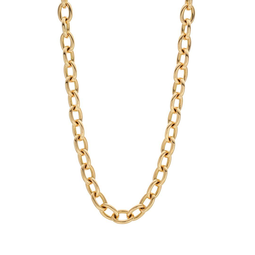 Roberto Coin 18K Oval Link Chain Necklace