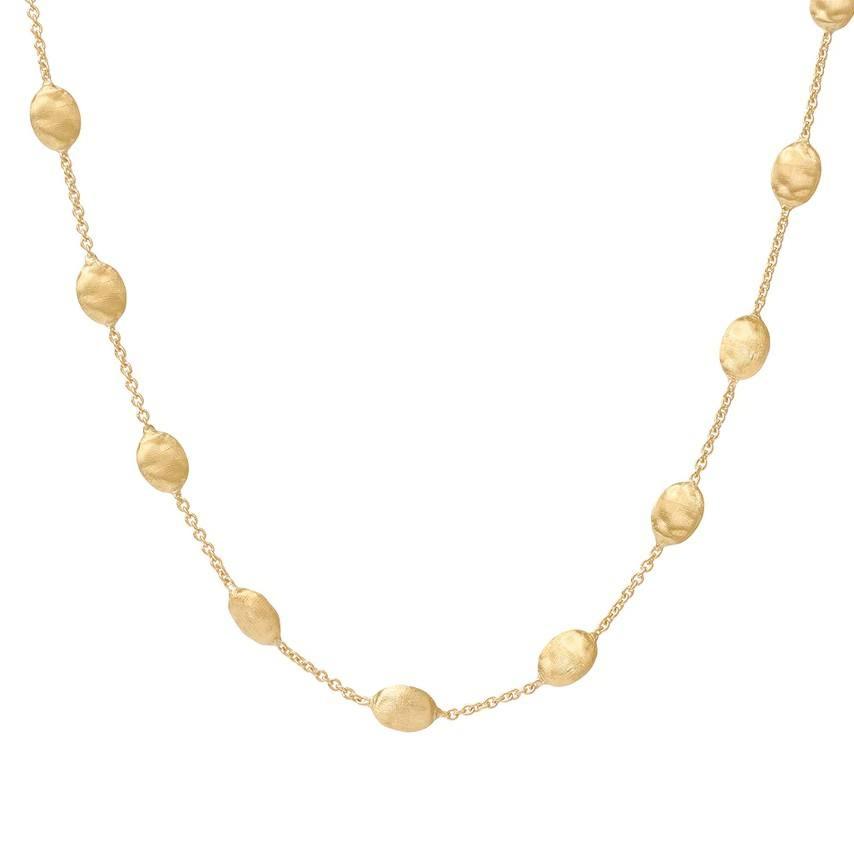 Marco Bicego Siviglia Collection 18K Yellow Gold Medium Bead Short Necklace 3